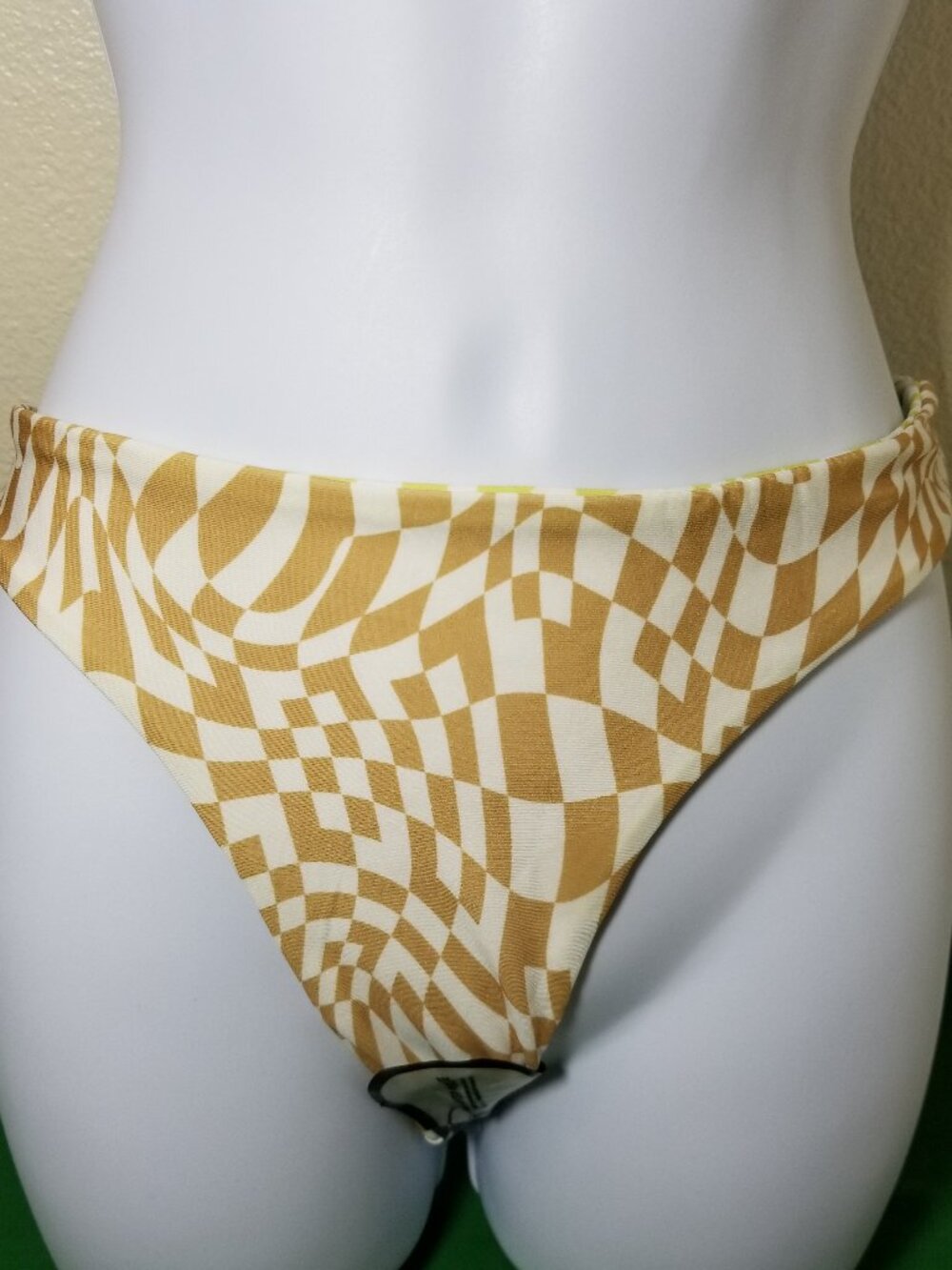 Volcom Check Her Out Reversible Bikini Bottom Swimwear Medium Surf Beach NWT - Picture 6 of 12